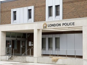 London Police Headquarters on Dundas Street. (File photo)