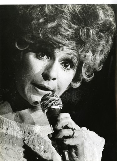 Brenda Lee, singer performs in London, 1986. (London Free Press files)