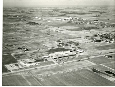 Aerial of Centralia, 1976. (London Free Press files)