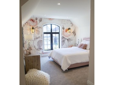 Bedroom of 2397 Meadowlands Way in London, one of the Dream Lottery prizes. (Derek Ruttan/The London Free Press)