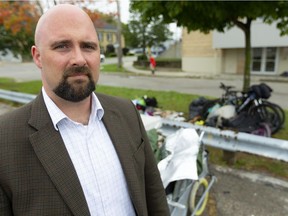 Terence Kernaghan, London North Centre NDP MPP, is leading a coalition of city leaders asking the province for emergency funding for London's homelessness problem. (Mike Hensen/The London Free Press)