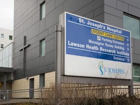 St. Joseph’s Health Care London (File photo)