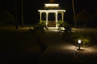 Palm Island's gazebo by the beach is a beautiful setting for a Caribbean wedding day or night.

St. Vincent and the Grenadines 2019
BARBARA TAYLOR THE LONDON FREE PRESS/POSTMEDIA NEWS