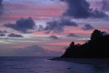 A pink and purple sky enchants an evening stroll on Petit St. Vincent.

St. Vincent and the Grenadines 2019
BARBARA TAYLOR THE LONDON FREE PRESS/POSTMEDIA NEWS