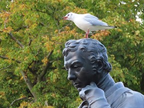 This thinker isn't the only one with birds on his mind. Nature has inspired philosophers for millennia. PAUL NICHOLSON/Special to Postmedia News