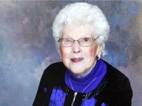Betty Nixon, a Windsor resident, passed away on Sept. 9, 2019 at age 89 and donated $800,000 to various charities. (COURTESY OF ROSS MITTON)