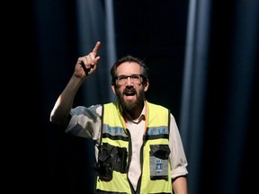 Actor Gord Rand stars as Jacob in the Human Cargo production of Christoper Morris's The Runner, on at the Grand Theatre's McManus Stage until Nov. 16.
