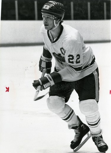 Brad Marsh of the London Knights, 1978. (London Free Press files)