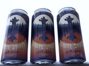 Dusk to Dawn is back for winter, The "white stout" from Upper Thames Brewing of Woodstock has stout flavour, but not its colour. (Submitted)