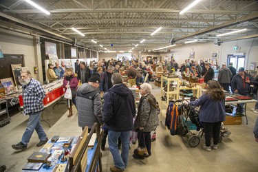 Hundreds of people attended the Woodstock Nostalgia Show at the Woodstock Fairgrounds in Woodstock, Ont. on Sunday November 17, 2019. Derek Ruttan/The London Free Press/Postmedia Network