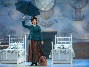 London native Deborah Hay stars in the Grand Theatre's production of Mary Poppins, which opens Friday and runs to Dec. 29. (Derek Ruttan/The London Free Press)