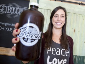 Shannon Kamins is owner of Booch Organic Kombucha. (File photo)