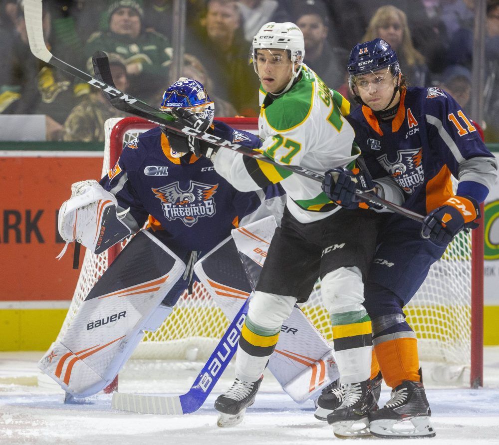 OHL Flint Firebirds serve notice to league with beatdown of London Knights London Free Press