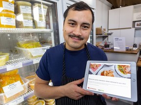 Anthony Abdullah of Petojo Food and Catering is opening a virtual Indonesian restaurant in London delivering fine Indonesian dining by Door Dash or Uber Eats. (Mike Hensen/The London Free Press)