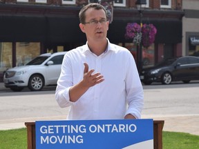 Lambton-Kent-Middlesex MPP Monte McNaughton