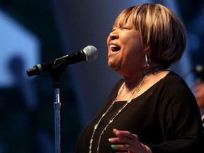 Mavis Staples performs. File photo