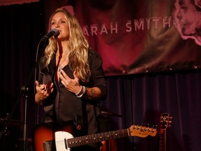 London rocker Sarah Smith is at Eastside Bar and Grill Friday for the launch of her new album, Unveiling.