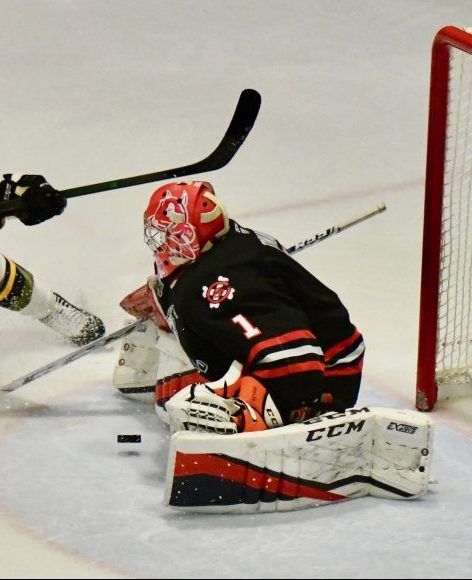 Icedogs sales goalie cut