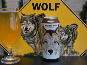 Wag the Wolf is a delicious wheat beer crossed with IPA brewed by Beau's Brewery.
(BARBARA TAYLOR, The London Free Press)