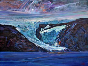 Andrew Sookrah's Epic Ice is part of a new group exhibition opening Friday at Westland Gallery in Wortley Village.