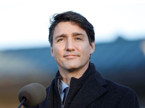 Canada's Prime Minister Justin Trudeau delivers a speech after the presentation of his new cabinet, at Rideau Hall in Ottawa, Ontario, Canada November 20, 2019.