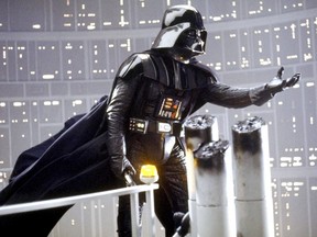 Darth Vader in a scene from The Empire Strikes Back.  Associated Press File Photo