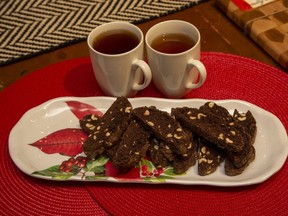 Chocolate Biscotti at Jill's Table. (Derek Ruttan/The London Free Press)