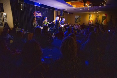 The SheWolves of London perform during a sold-out show at the London Music Club in London, Ont., on Thursday Dec. 5, 2019. Derek Ruttan/The London Free Press