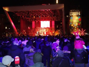 Revellers will party hearty to bring in the New Year in Toronto. (Jim Fox photo)