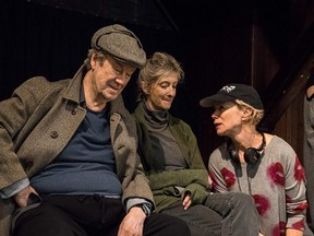 Gordon Pinsent, Sheila McCarthy, and Penny Eizenga in Night Shoot