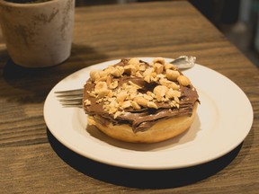 The donuts from Happiness Cafe are a favourite of the Hungry Critic. (Max Martin, The London Free Press)