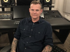 Dave Brodbeck, a London music producer and co-ordinator of Fanshawe College's music industry arts program, will be at the Grammy Awards in Los Angeles Sunday nominated for rock album of the year with The Cranberries for their final album, In the End. (Supplied)