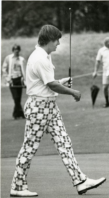 Jerry Heard, golfer, 1975. (London Free Press files)