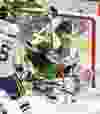 London Knights forward Luke Evangelista encroaches Barrie Colts goalie Arturs Silvos during their game at Budweiser Gardens in London, Ont. on Saturday Friday January 10, 2020. Derek Ruttan/The London Free Press/Postmedia Network