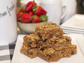 Baked oatmeal as squares at Jill's Table in London. (Mike Hensen/The London Free Press)