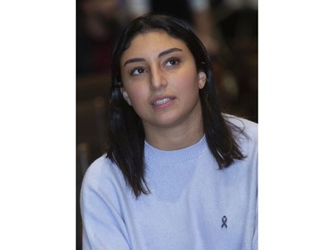 “I always read the news, so I’m aware of what’s happening around the world. It could have not happened easily.”

- Amina Seifeldin, first-year kinesiology student