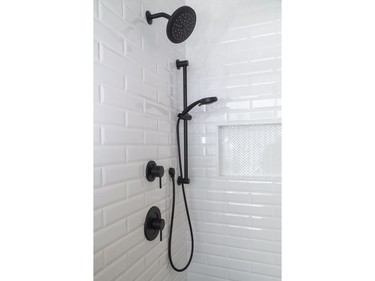 Trending shower tiles and plumbing will be on display at the Lifestyle Home Show. (MIKE HENSEN, The London Free Press)