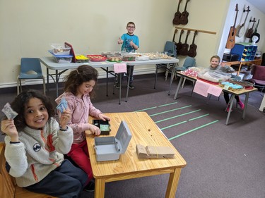 Montessori Academy of London’s Lower Elementary students (Grades 1-3) hosted a bake sale recently. The students have been discussing global warming, its consequences and what we can do to change that. They hosted a bake sale in the Elementary Music room last week with proceeds from the sale going to "Disaster Aid Canada" to help with the Australian wildfires.