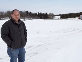 South Bruce farmer Darren Ireland signed an agreement to add his land to a parcel assembled to host an underground vault to store Canada's high-level nuclear fuel, should that community be selected as the host municipality. (Supplied)