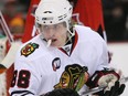 Patrick Kane of the Chicago Blackhawks during second period action held at Scotiabank Place in Ottawa, Saturday, December 22, 2007.