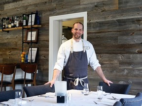 Eric Boyar, chef and owner at Woodstock's SixThirtyNine restaurant, said highlighting Oxford's status as Woodstock's dairy capital is important in his menu, especially so with this month's milk-and-honey themed menu. (Kathleen Saylors/Woodstock Sentinel-Review)