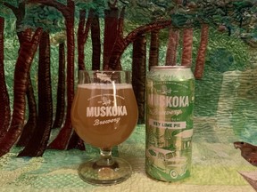Muskoka Brewery's Key Lime Pie started with a new pale ale recipe with flavouring added to replicate every tangy, sweet, creamy and refreshing aspect of the pie and ice cream.
BARBARA TAYLOR/THE LONDON FREE PRESS