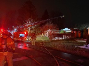 London Fire Department photo