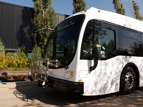 Electric bus. (Postmedia file photo)