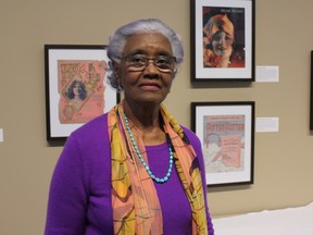 Janet Collins, president of the London chapter of the Congress of Black Women. The organization provides educational scholarship to post-secondary students and mature students.