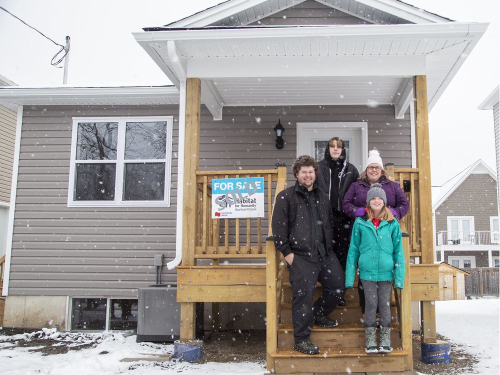 WATCH London family gets Habitat For Humanity home London Free Press