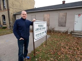 Builder Doug Lansink has applied to develop this lot on Dufferin Street. (File photo)