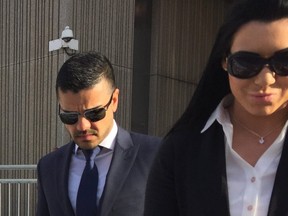 Hamad and Tiffany Anwar leave the London courthouse in 2018. Tiffany Anwar, along with the Canadian Alliance for Sex Work Law Reform and five women who have worked as sex workers, filed an application with the Superior Court of Justice in Toronto to strike down as unconstitutional six sections of a law that criminalizes buying sex, advertising the sale of sexual services and third parties who make money from those services. Jane Sims/The London Free Press