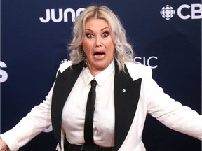 Jann Arden has earned 19 Juno nominations — two for the Junos held at Budweiser Gardens last March — and won eight.  (Mike Hensen/The London Free Press)