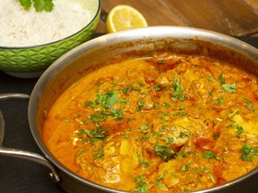 Easy chicken curry offers a warm, tasty and rapid respite from winter chill, says Jill Wilcox. (Mike Hensen/The London Free Press)
